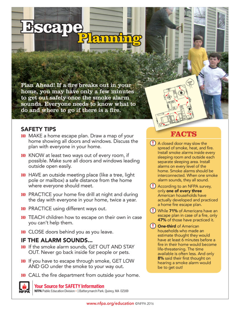 Escape Planning Safety Tips
